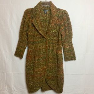 CHELSEA & THEODORE BOHO 3/4 LENGTH CARDIGAN | MED